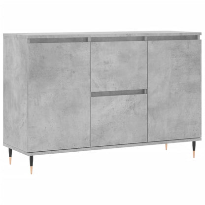 Sideboard Betongrau 104x35x70 cm Holzwerkstoff