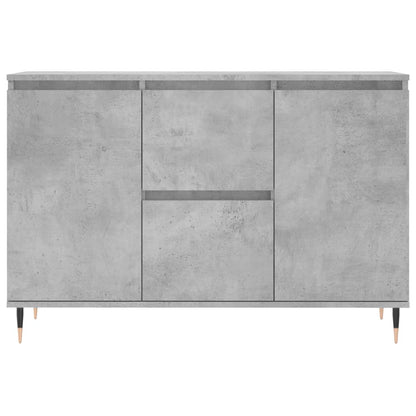 Sideboard Betongrau 104x35x70 cm Holzwerkstoff