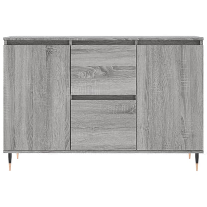 Sideboard Grau Sonoma 104x35x70 cm Holzwerkstoff