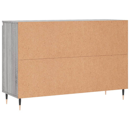 Sideboard Grau Sonoma 104x35x70 cm Holzwerkstoff