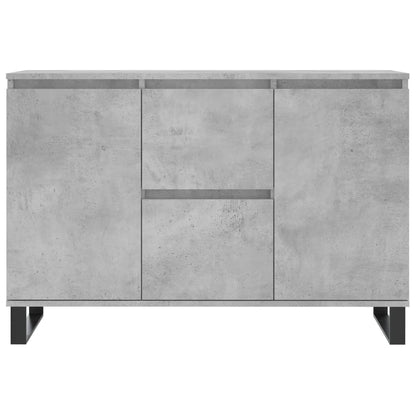 Sideboard Betongrau 104x35x70 cm Holzwerkstoff