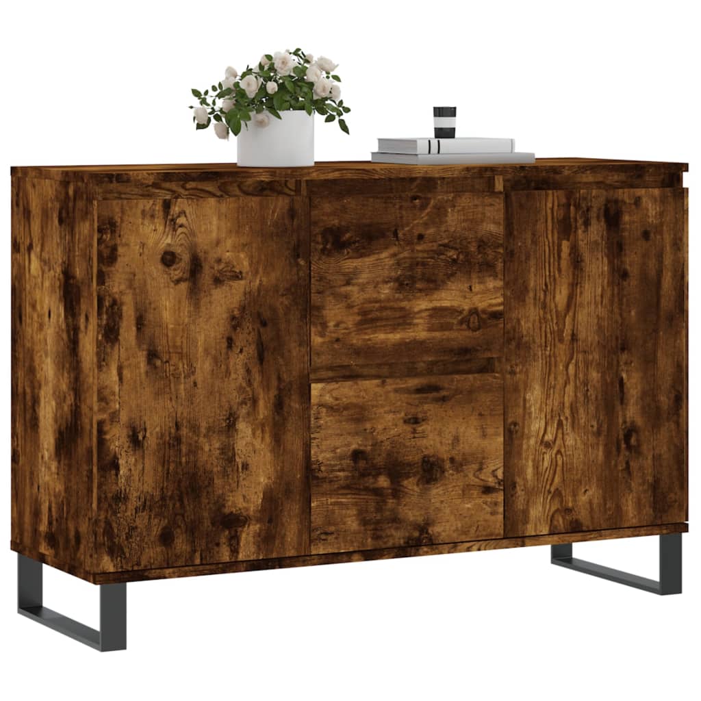 Sideboard Räuchereiche 104x35x70 cm Holzwerkstoff