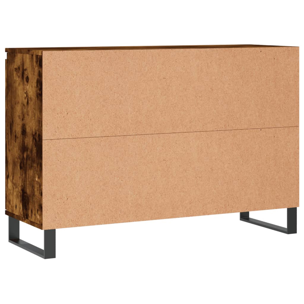 Sideboard Räuchereiche 104x35x70 cm Holzwerkstoff