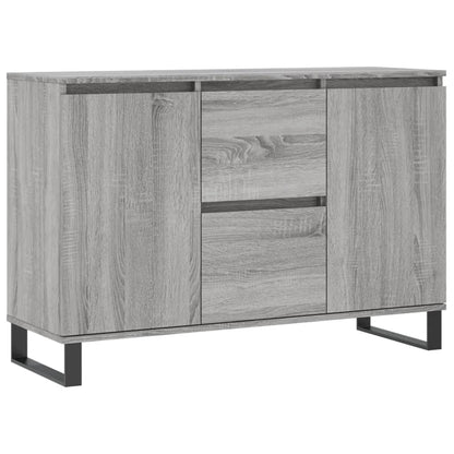 Sideboard Grau Sonoma 104x35x70 cm Holzwerkstoff