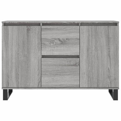 Sideboard Grau Sonoma 104x35x70 cm Holzwerkstoff