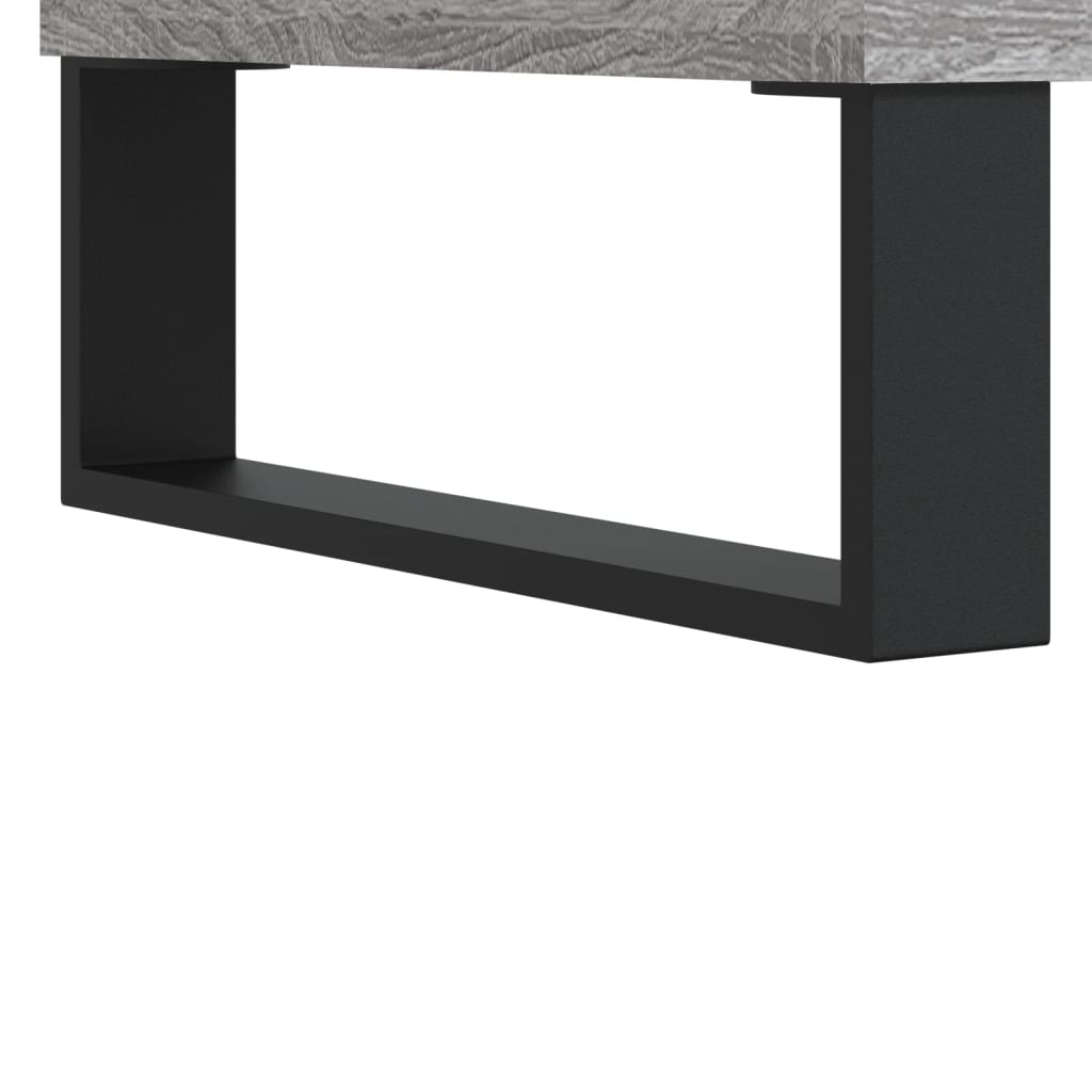 Sideboard Grau Sonoma 104x35x70 cm Holzwerkstoff