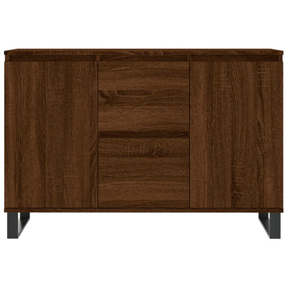 Sideboard Braun Eichen-Optik 104x35x70 cm Holzwerkstoff