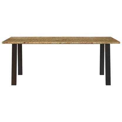 Esstisch 200x90x75 cm Massivholz Akazie