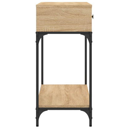 Konsolentisch Sonoma-Eiche 100x34,5x75 cm Holzwerkstoff