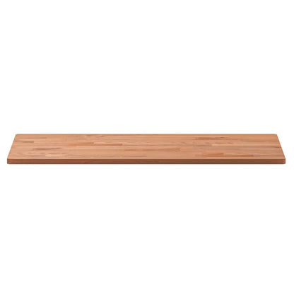 Waschtischplatte 80x40x1,5 cm Massivholz Buche