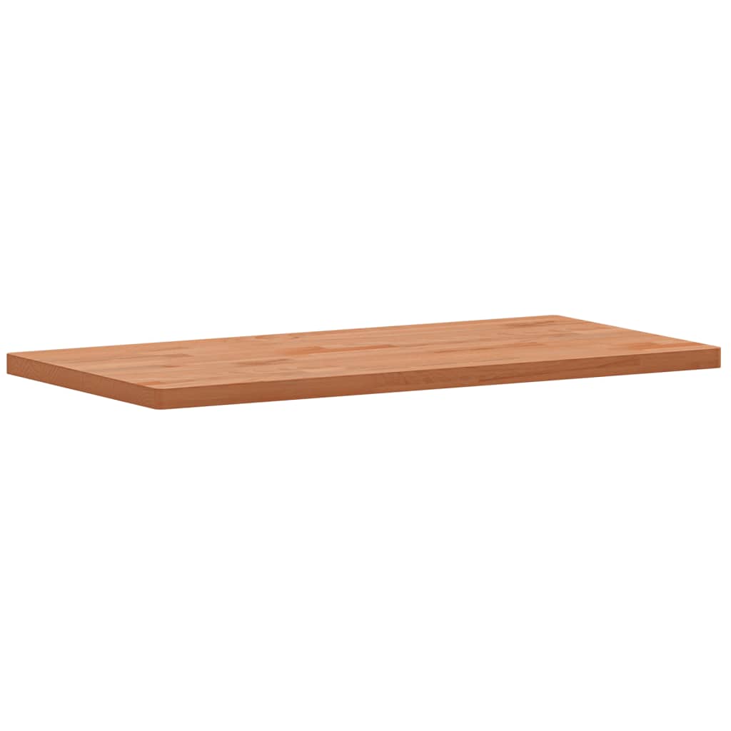 Waschtischplatte 80x40x2,5 cm Massivholz Buche