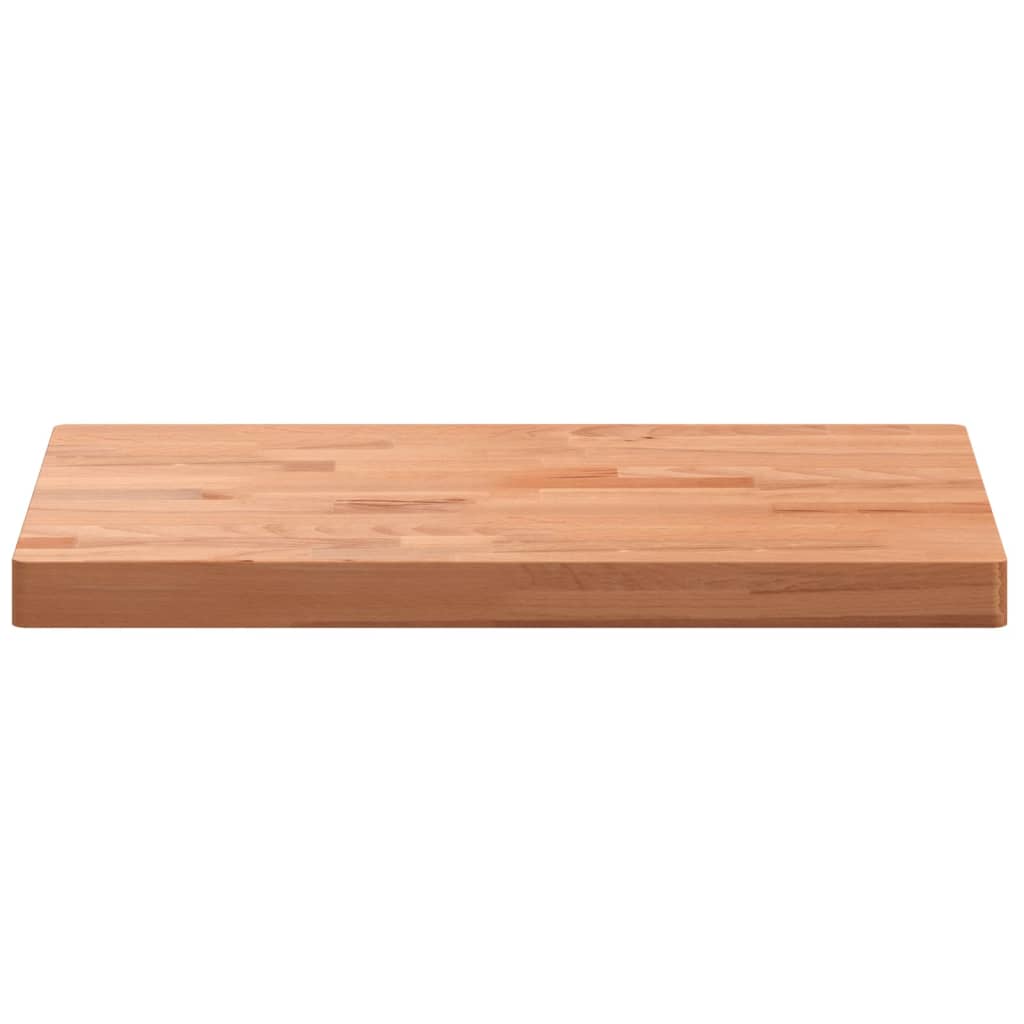 Waschtischplatte 80x40x4 cm Massivholz Buche