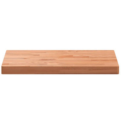 Waschtischplatte 80x40x4 cm Massivholz Buche