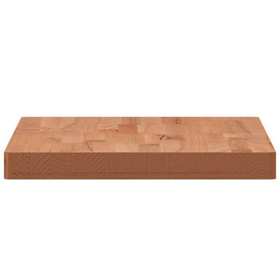 Waschtischplatte 60x40x4 cm Massivholz Buche