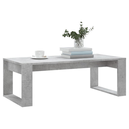 Couchtisch Betongrau 102x50x35 cm Holzwerkstoff