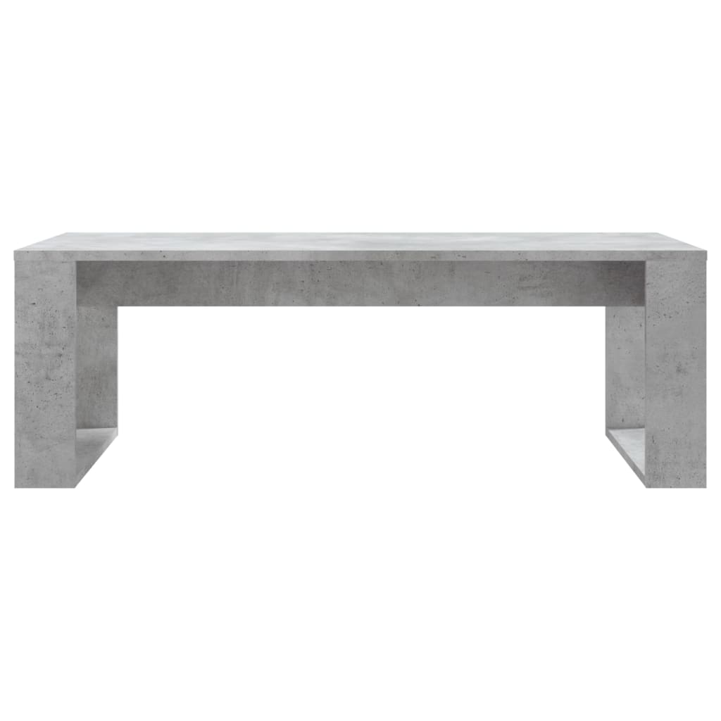 Couchtisch Betongrau 102x50x35 cm Holzwerkstoff