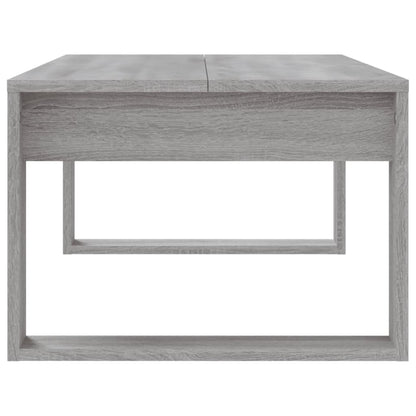 Couchtisch Grau Sonoma 102x50x35 cm Holzwerkstoff