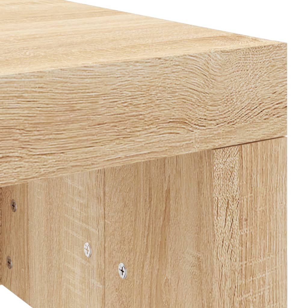 Couchtisch Sonoma-Eiche 102x50x36 cm Holzwerkstoff