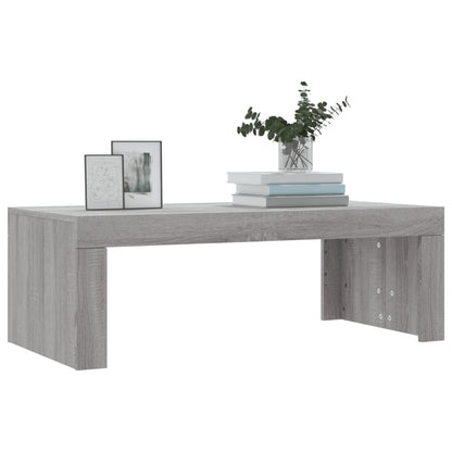 Couchtisch Grau Sonoma 102x50x36 cm Holzwerkstoff