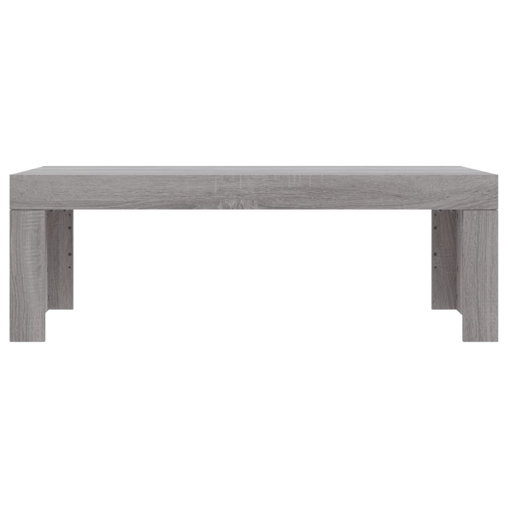 Couchtisch Grau Sonoma 102x50x36 cm Holzwerkstoff