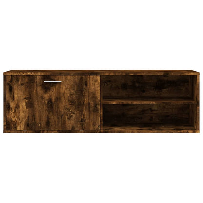 TV-Schrank Räuchereiche 120x34x37 cm Holzwerkstoff