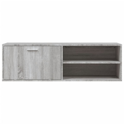 TV-Schrank Grau Sonoma 120x34x37 cm Holzwerkstoff