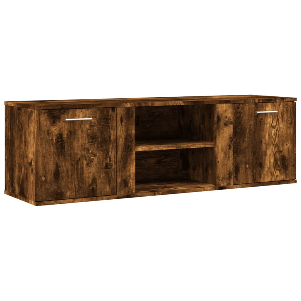 TV-Schrank Räuchereiche 120x34x37 cm Holzwerkstoff