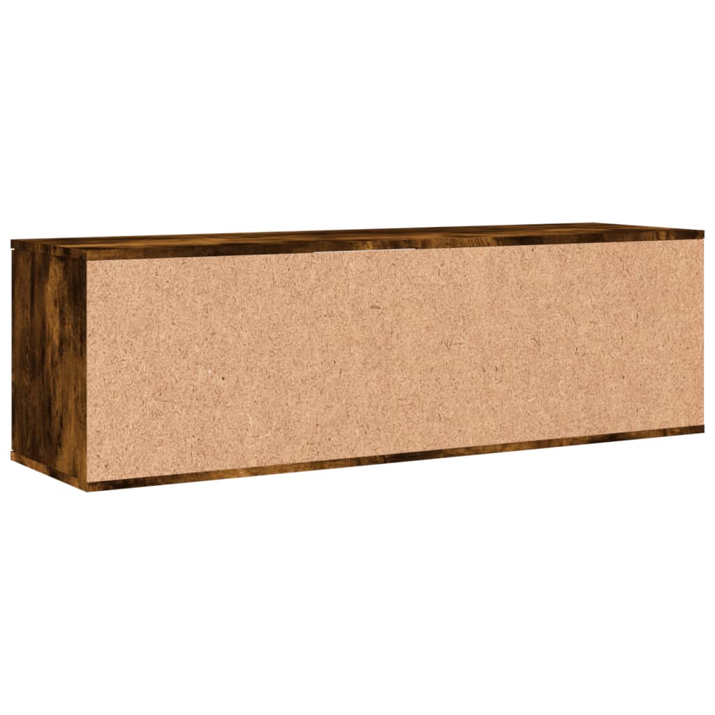 TV-Schrank Räuchereiche 120x34x37 cm Holzwerkstoff