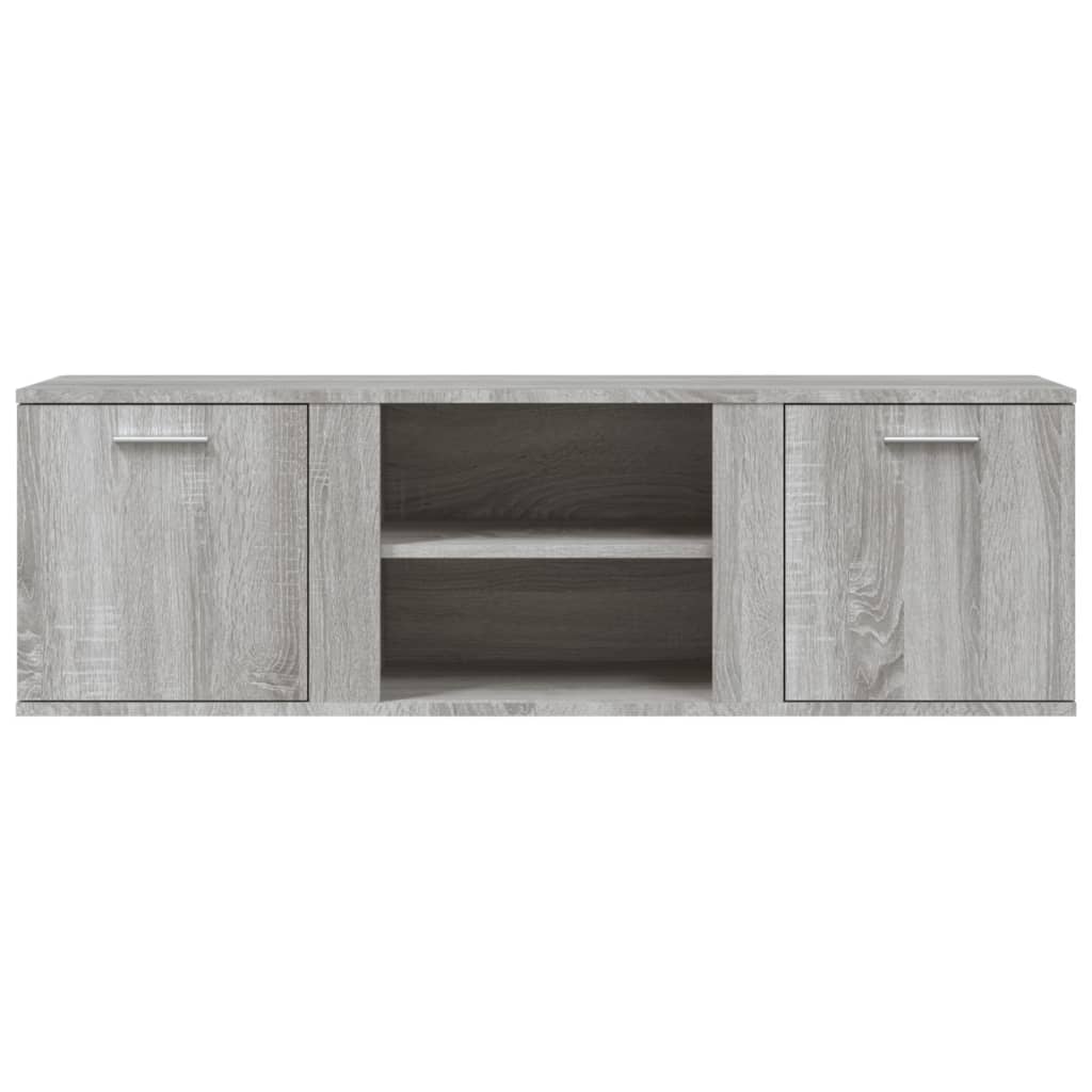 TV-Schrank Grau Sonoma 120x34x37 cm Holzwerkstoff