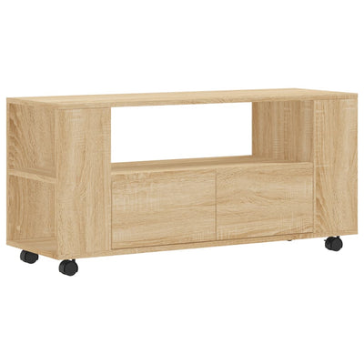 TV-Schrank Sonoma-Eiche 102x34,5x43 cm Holzwerkstoff