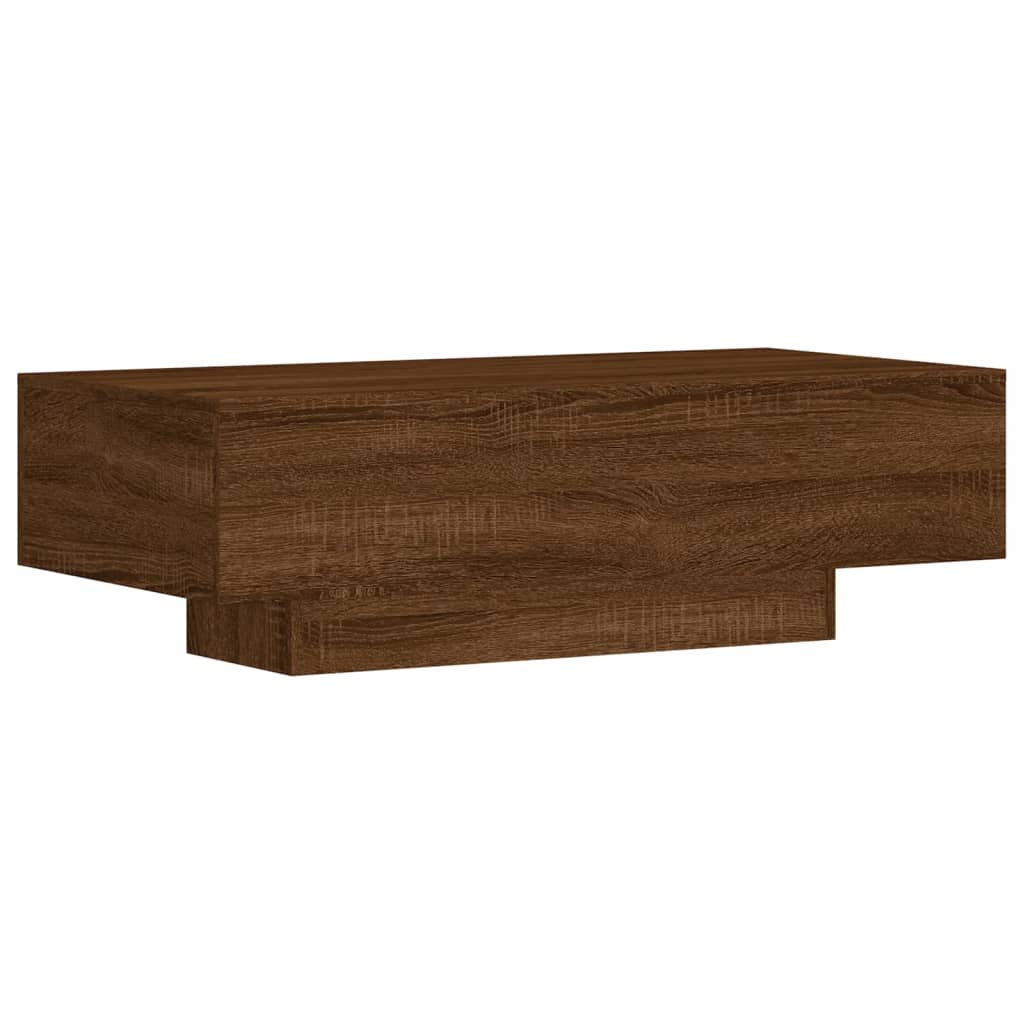 Couchtisch Braun Eichen-Optik 100x49,5x31 cm Holzwerkstoff