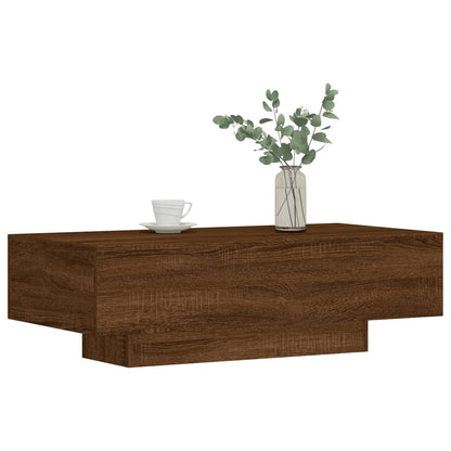 Couchtisch Braun Eichen-Optik 100x49,5x31 cm Holzwerkstoff