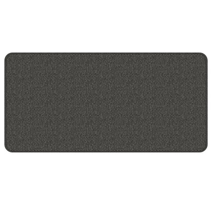 Tappeto passatoia, effetto sisal, antracite, 50x100 cm