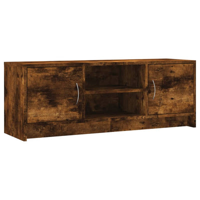 TV-Schrank Räuchereiche 102x30x37,5 cm Holzwerkstoff