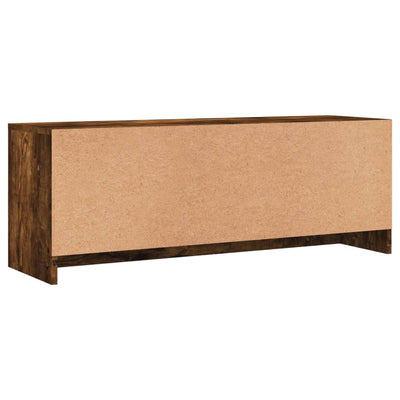 TV-Schrank Räuchereiche 102x30x37,5 cm Holzwerkstoff