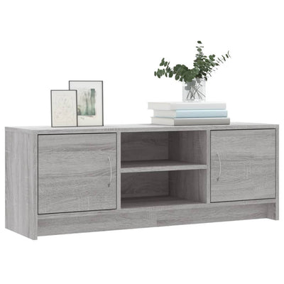 TV-Schrank Grau Sonoma 102x30x37,5 cm Holzwerkstoff