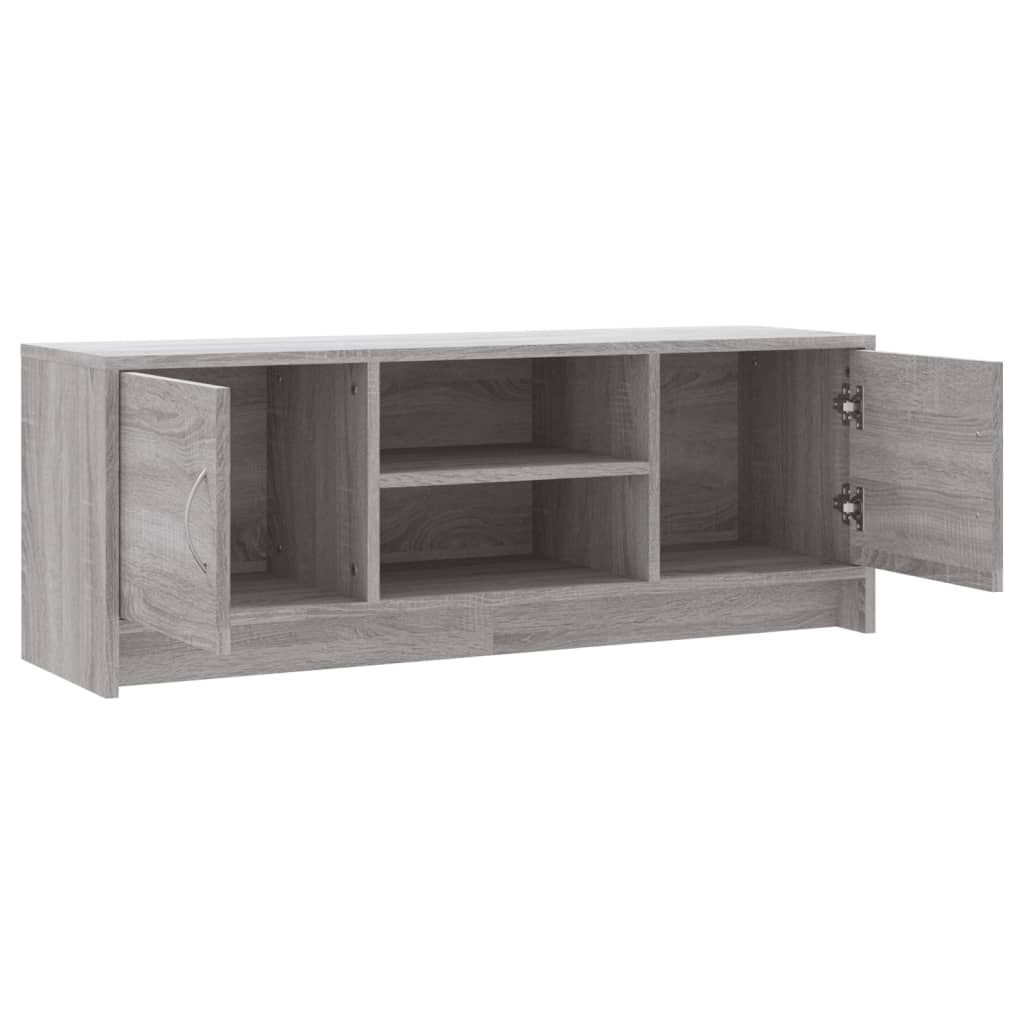 TV-Schrank Grau Sonoma 102x30x37,5 cm Holzwerkstoff