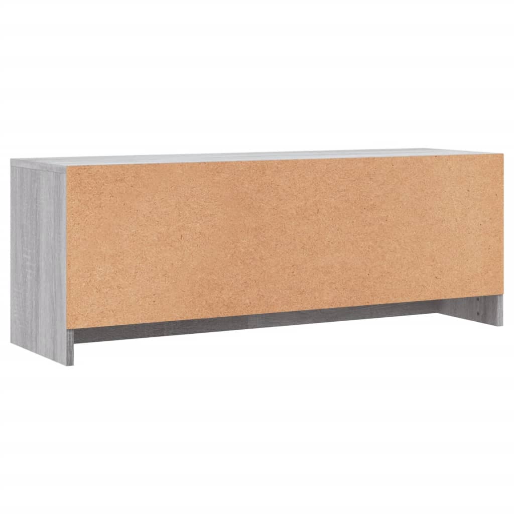 TV-Schrank Grau Sonoma 102x30x37,5 cm Holzwerkstoff