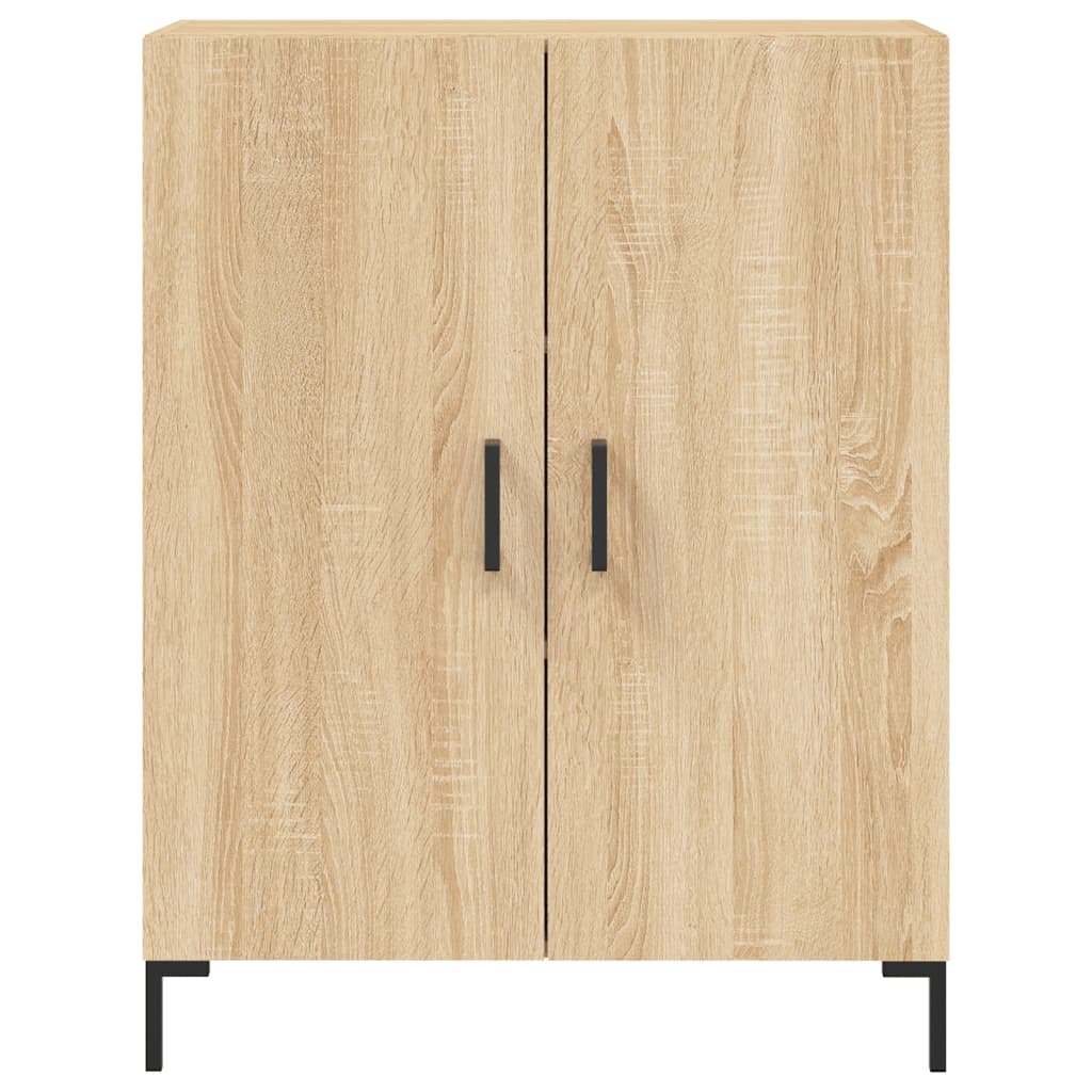 Highboard Sonoma-Eiche 69,5x34x180 cm Holzwerkstoff