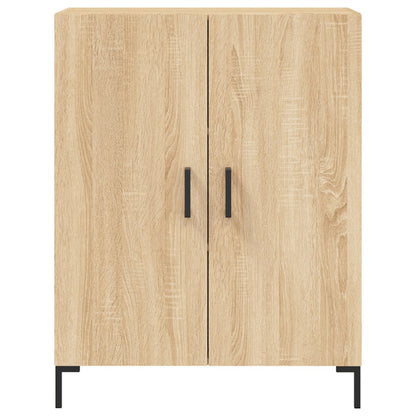 Highboard Sonoma-Eiche 69,5x34x180 cm Holzwerkstoff