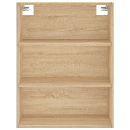 Highboard Sonoma-Eiche 69,5x34x180 cm Holzwerkstoff