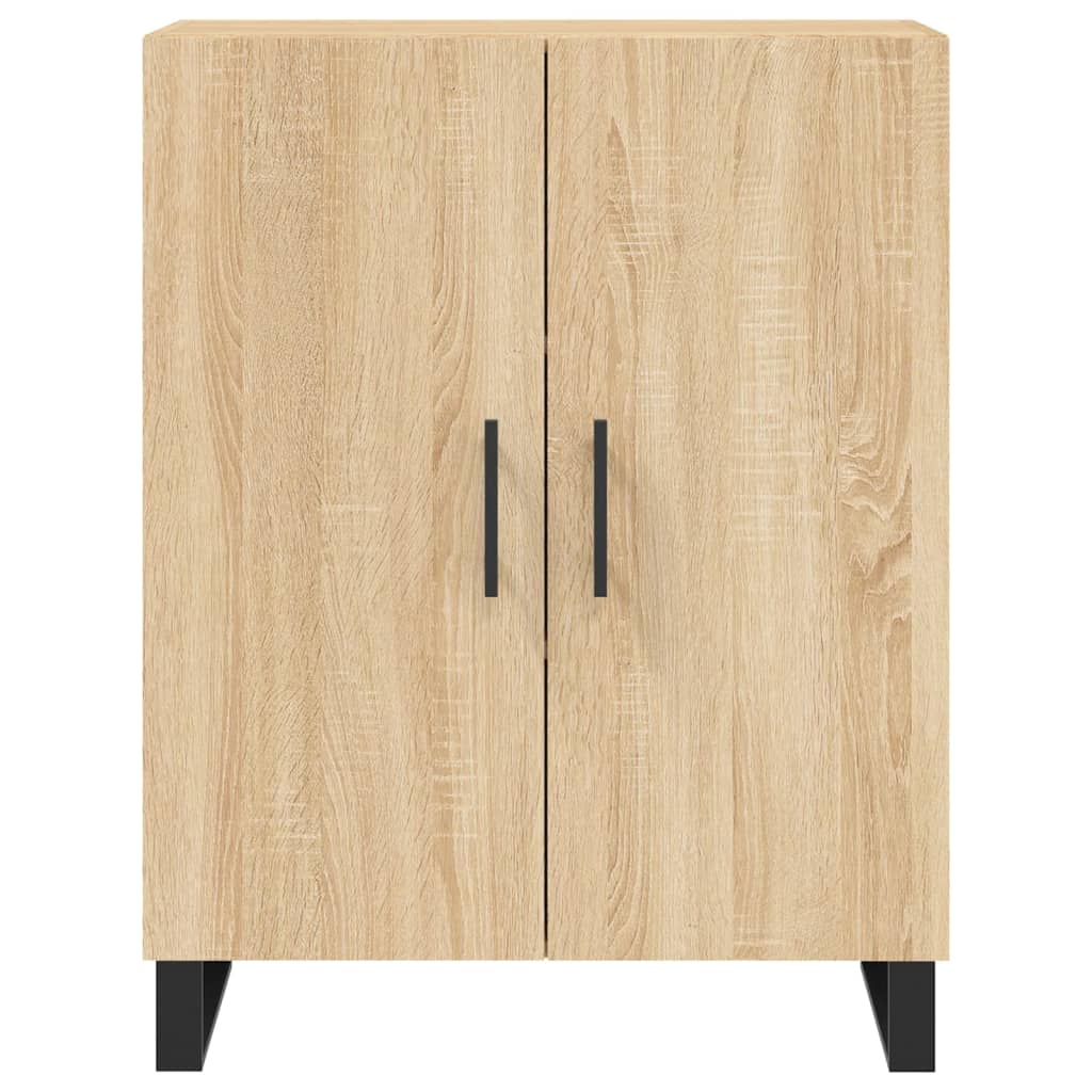 Highboard Sonoma-Eiche 69,5x34x180 cm Holzwerkstoff