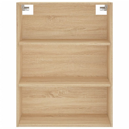 Highboard Sonoma-Eiche 69,5x34x180 cm Holzwerkstoff