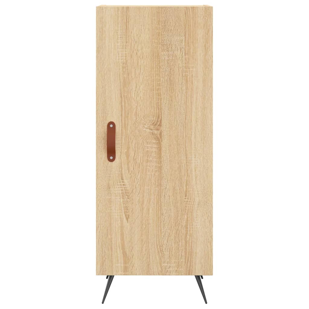 Highboard Sonoma-Eiche 34,5x34x180 cm Holzwerkstoff