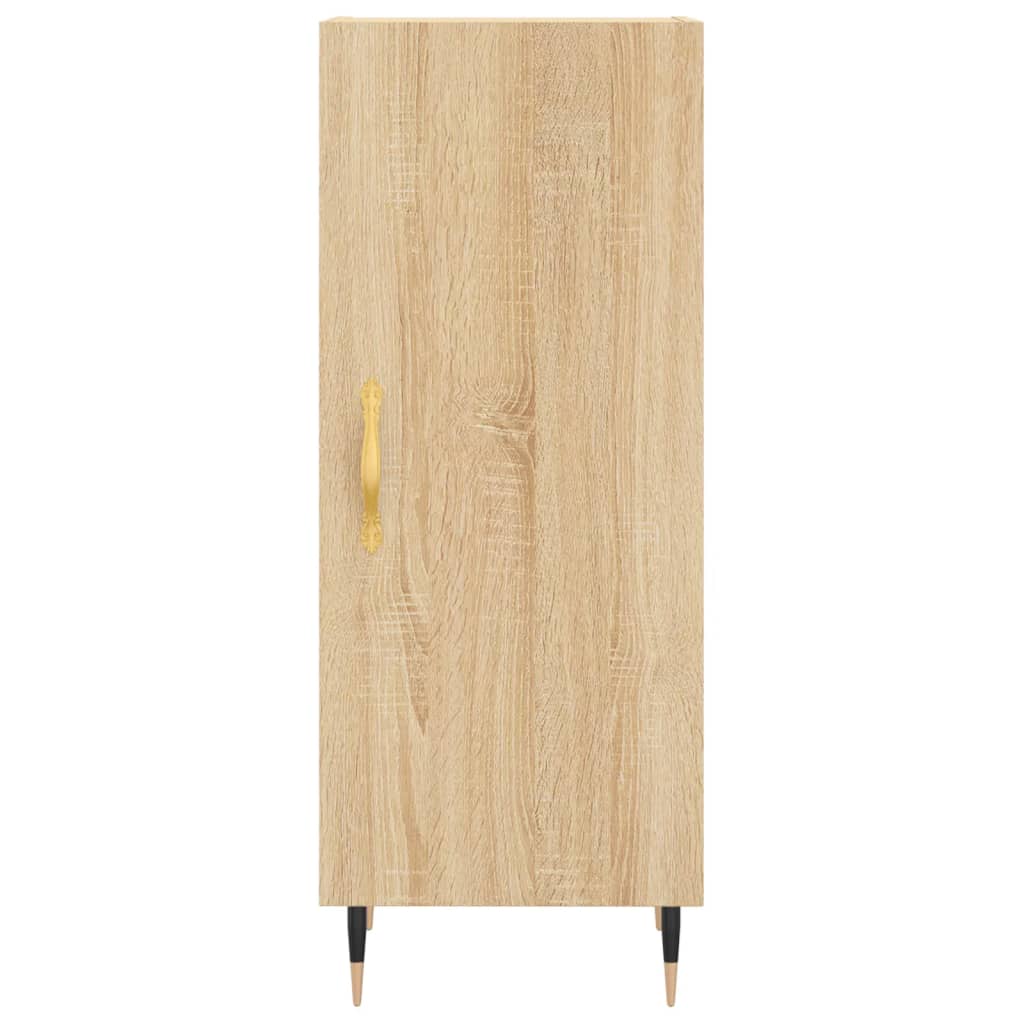 Highboard Sonoma-Eiche 34,5x34x180 cm Holzwerkstoff