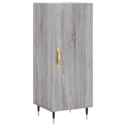 Highboard Grau Sonoma 34,5x34x180 cm Holzwerkstoff