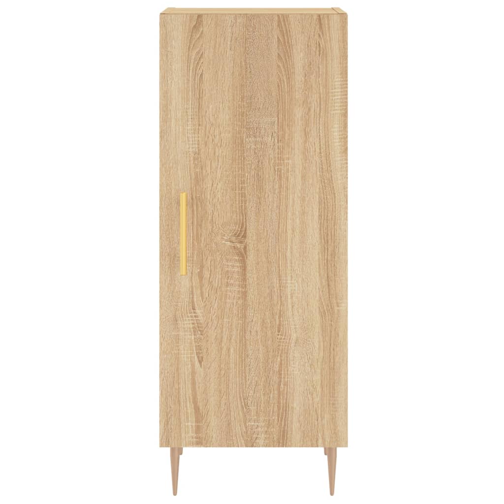 Highboard Sonoma-Eiche 34,5x34x180 cm Holzwerkstoff