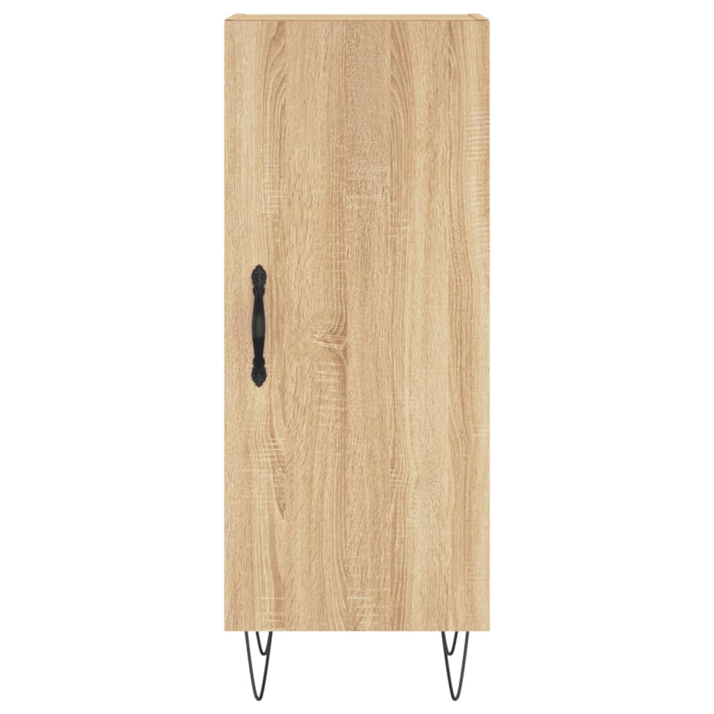 Highboard Sonoma-Eiche 34,5x34x180 cm Holzwerkstoff