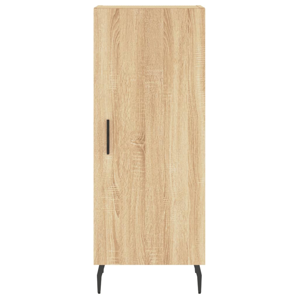 Highboard Sonoma-Eiche 34,5x34x180 cm Holzwerkstoff