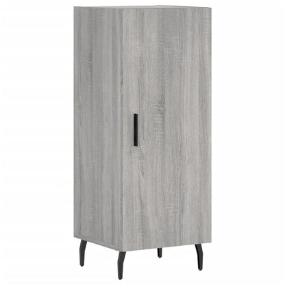 Highboard Grau Sonoma 34,5x34x180 cm Holzwerkstoff